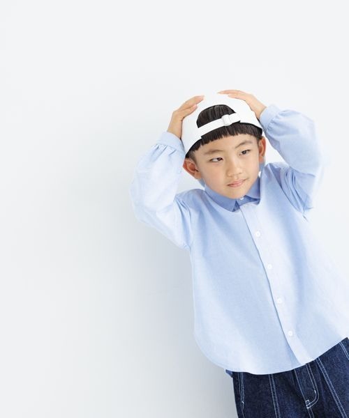 LOWRYS FARM(ローリーズファーム)の「ツイルシシュウCAP 186100(キャップ・キッズ・ブルー/ホワイト/グリーン・FREE)」の7枚目の写真