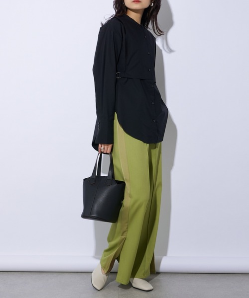 Lui's(ルイス)の「ベストドッキングシャツ(シャツ/ブラウス・レディース・ホワイト/ブラック/サックスブルー・FREE)」の20枚目の写真