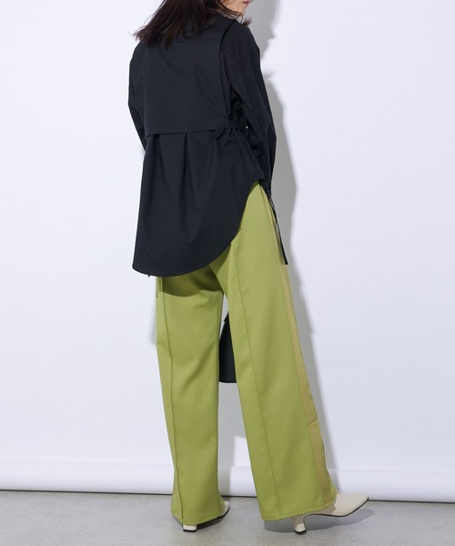 Lui's(ルイス)の「ベストドッキングシャツ(シャツ/ブラウス・レディース・ホワイト/ブラック/サックスブルー・FREE)」の21枚目の写真