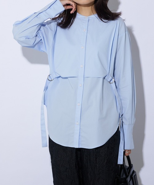 Lui's(ルイス)の「ベストドッキングシャツ(シャツ/ブラウス・レディース・ホワイト/ブラック/サックスブルー・FREE)」の22枚目の写真