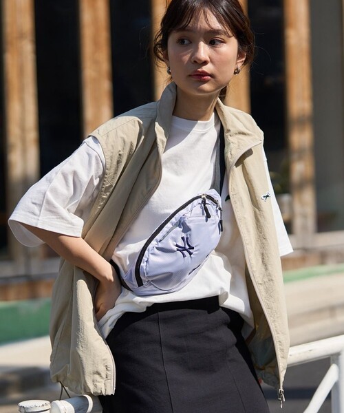 FREAK'S STORE（フリークスストア）の「TOWN CRAFT × FREAK'S STORE/タウンクラフト 別注 ナイロンジップベスト（ベスト・レディース・ブラック/ベージュ・ﾌﾘ-）」の12枚目の写真