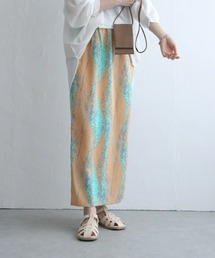 notch. | 【高身長さんサイズ有】ニュアンス柄ナロースカート(スカート)