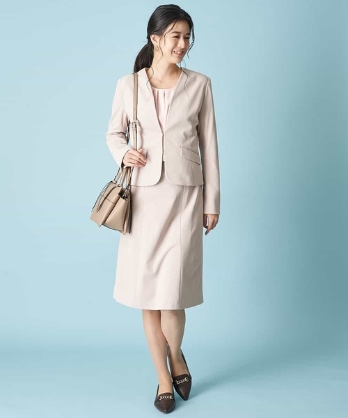 OFUON le MK（オフオンルエムケー）の「セミフレアスカート（スカート・レディース・ネイビー/ベージュ・38/36/40）」の14枚目の写真