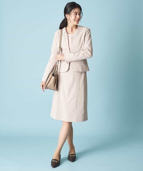 OFUON le MK（オフオンルエムケー）の「セミフレアスカート（スカート・レディース・ネイビー/ベージュ・38/36/40）」の15枚目の写真