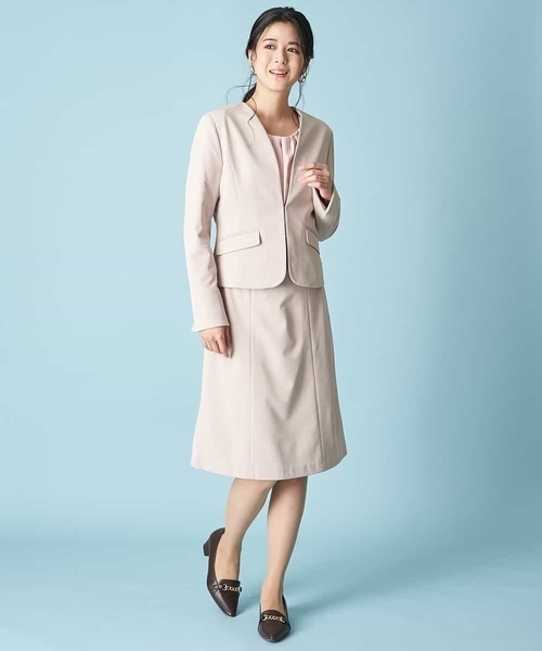 OFUON le MK（オフオンルエムケー）の「セミフレアスカート（スカート・レディース・ネイビー/ベージュ・38/36/40）」の17枚目の写真