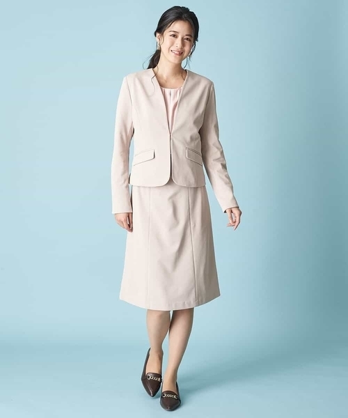 OFUON le MK（オフオンルエムケー）の「セミフレアスカート（スカート・レディース・ネイビー/ベージュ・38/36/40）」の18枚目の写真