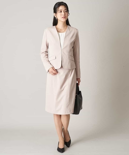 OFUON le MK（オフオンルエムケー）の「セミフレアスカート（スカート・レディース・ネイビー/ベージュ・38/36/40）」の20枚目の写真