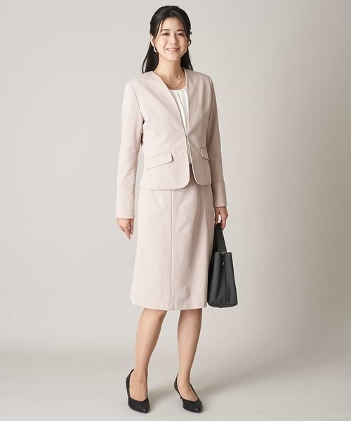 OFUON le MK（オフオンルエムケー）の「セミフレアスカート（スカート・レディース・ネイビー/ベージュ・38/36/40）」の22枚目の写真