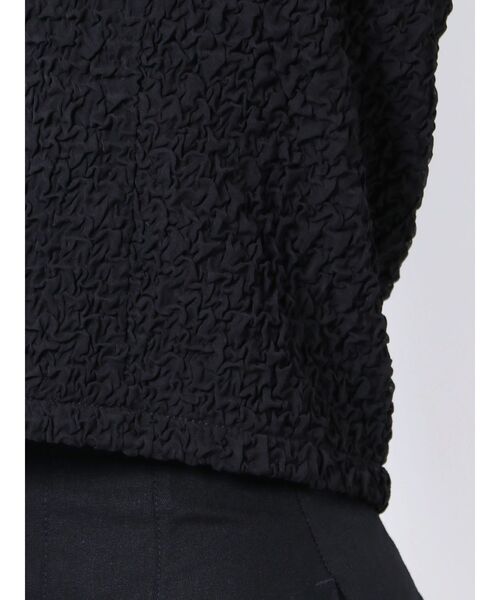 EMODA(エモダ)の「コンパクトジップシャツトップ(シャツ/ブラウス・レディース・その他/ホワイト/ブラック/ブルー・FREE)」の16枚目の写真