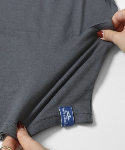 KRIFF MAYER Kid's Collection（クリフメイヤーキッズコレクション）の「竹島水族館コラボT（ウツボ）（Tシャツ/カットソー・キッズ・ラベンダー/オフホワイト/チャコール/サックスブルー・160/170/140/150/120/130）」の16枚目の写真