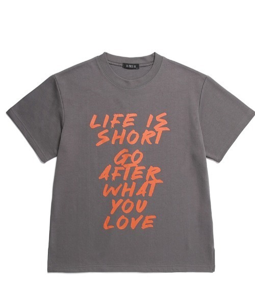 A'GEM/9 × .kom『DXOH/ディソエイチ』LIFE T-SHIRT/ライフティー
