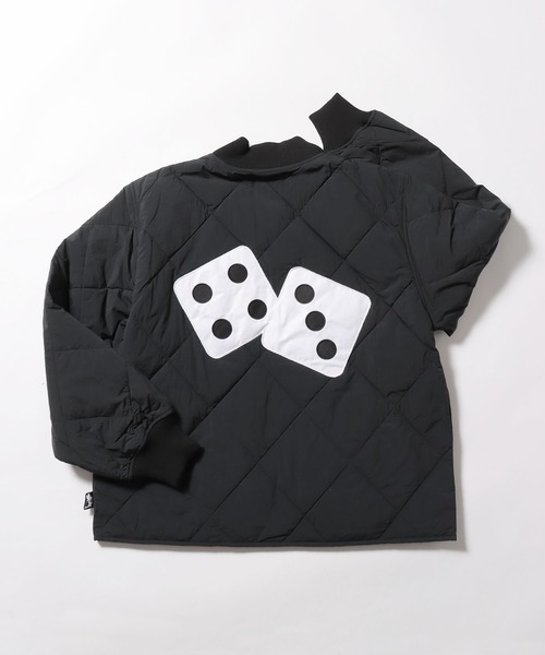 STUSSY(ステューシー)の「STUSSY/ステューシー DICE QUILTED LINER JACKET キルティングジャケット ジャケット(ブルゾン・メンズ・ブラック/オリーブ・M/L/XL)」の7枚目の写真