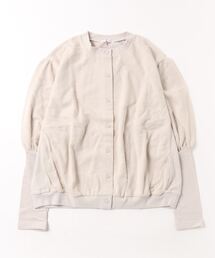 sandy | 【sandy】チュール重ね裏毛カーディガン(カーディガン/ボレロ)