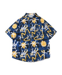 HOOK | 【HOOK】古着風総柄ビッグアロハシャツ(シャツ/ブラウス)