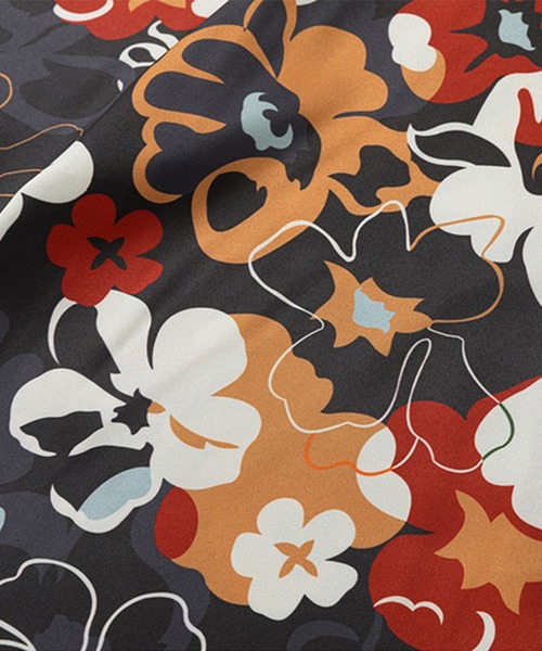 HOOK（フック）の「【HOOK】古着風総柄ビッグアロハシャツ (SS) (LR)（シャツ/ブラウス・メンズ・グレー/グリーン/ネイビー/オレンジ/ブラック/ブルー/ホワイト/ベージュ/ブラック系その他/ライトベージュ/オレンジ系その他/ピンク/ミント・L/M/XL）」の18枚目の写真