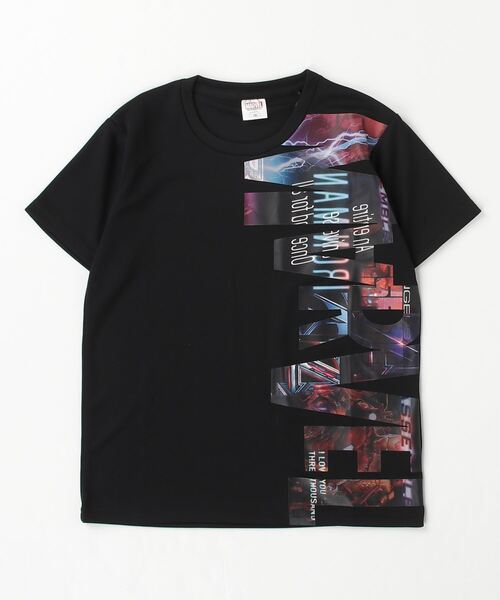 MARVEL(マーベル)の「マーベル MARVEL 接触冷感Tシャツ(Tシャツ/カットソー・キッズ・ブラック/ホワイト/ブルーグレー・130cm/160cm/150cm/140cm)」の2枚目の写真