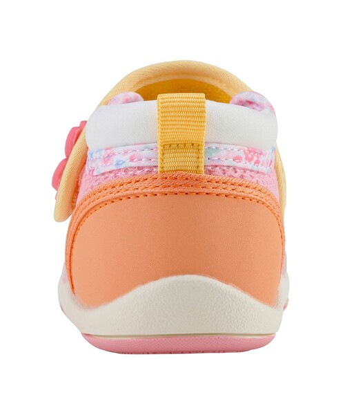 HOT BISCUITS（ホットビスケッツ）の「ワンストラップ風 ダブルラッセル セカンドベビーシューズ（サンダル・キッズ・ピンク/マルチ・15.5cm/14.5cm/14cm/15cm）」の12枚目の写真