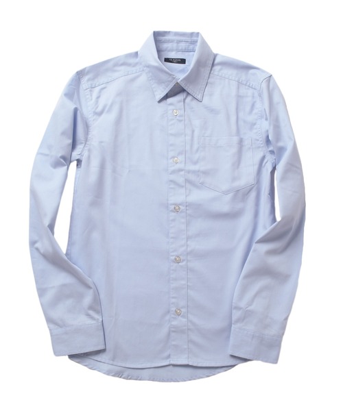 GLAZOS（グラソス）の「【大人向けサイズあり】ドビードレスシャツ（ビジネスシャツ・キッズ・ブルー・170cm/140cm/160cm/150cm）」の14枚目の写真