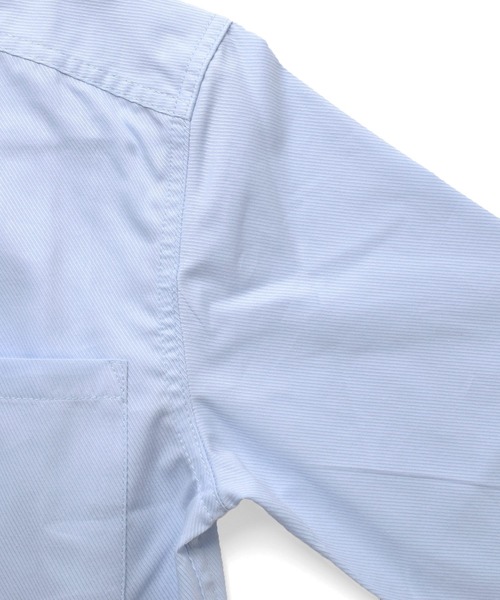 GLAZOS（グラソス）の「【大人向けサイズあり】ドビードレスシャツ（ビジネスシャツ・キッズ・ブルー・170cm/140cm/160cm/150cm）」の5枚目の写真