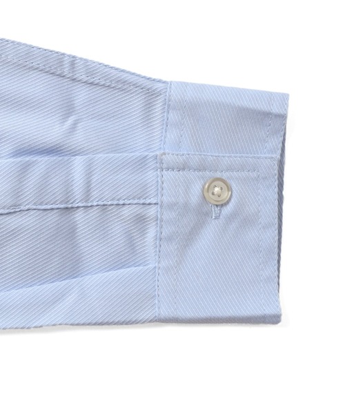 GLAZOS（グラソス）の「【大人向けサイズあり】ドビードレスシャツ（ビジネスシャツ・キッズ・ブルー・170cm/140cm/160cm/150cm）」の12枚目の写真