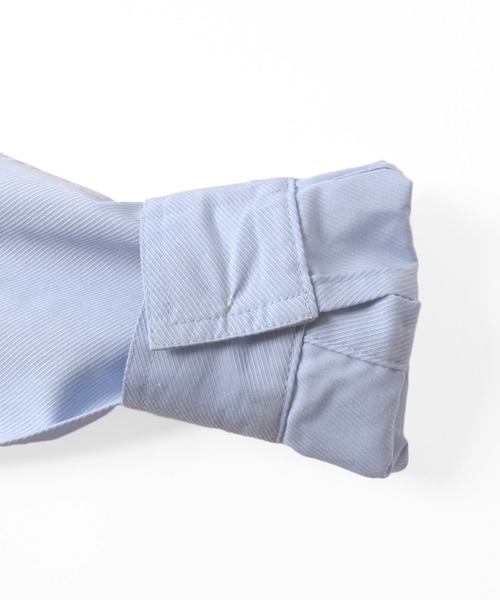 GLAZOS（グラソス）の「【大人向けサイズあり】ドビードレスシャツ（ビジネスシャツ・キッズ・ブルー・170cm/140cm/160cm/150cm）」の3枚目の写真