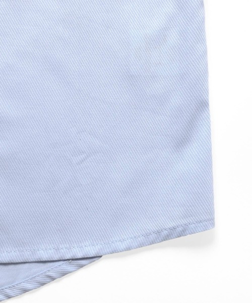 GLAZOS（グラソス）の「【大人向けサイズあり】ドビードレスシャツ（ビジネスシャツ・キッズ・ブルー・170cm/140cm/160cm/150cm）」の11枚目の写真