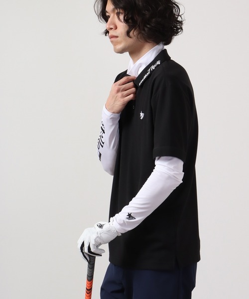 FUNALIVE（ファンアライブ）の「接触冷感ハイネックゴルフ長袖カットソー（Tシャツ/カットソー・メンズ・ブラック/ホワイト・S/M/XL/XXL/L）」の15枚目の写真