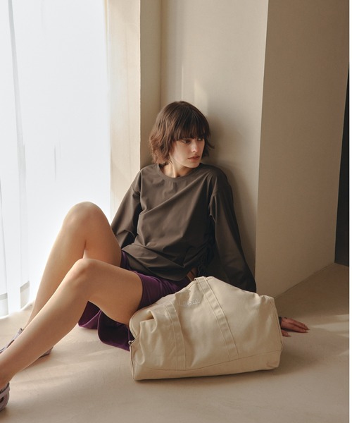 HELLY HANSEN(ヘリーハンセン)の「【emmi×HELLY HANSEN】W Water Rashguard Shirts ラッシュガード シャツ(Tシャツ/カットソー・レディース・ブラウン・FREE)」の2枚目の写真