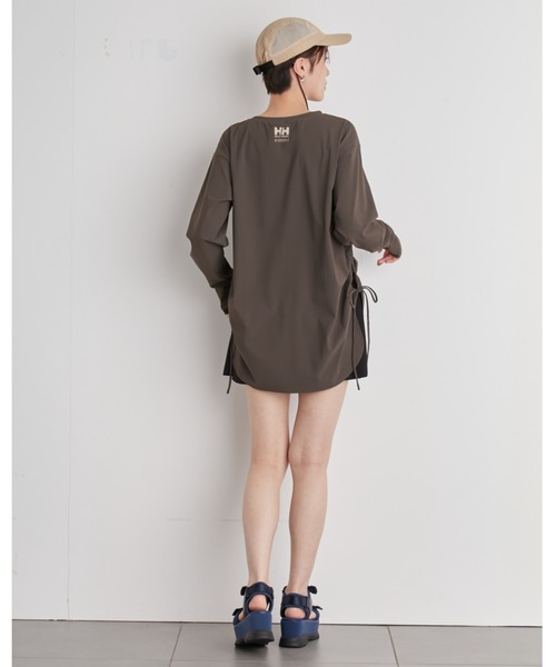 HELLY HANSEN(ヘリーハンセン)の「【emmi×HELLY HANSEN】W Water Rashguard Shirts ラッシュガード シャツ(Tシャツ/カットソー・レディース・ブラウン・FREE)」の18枚目の写真