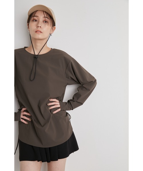 HELLY HANSEN(ヘリーハンセン)の「【emmi×HELLY HANSEN】W Water Rashguard Shirts ラッシュガード シャツ(Tシャツ/カットソー・レディース・ブラウン・FREE)」の20枚目の写真