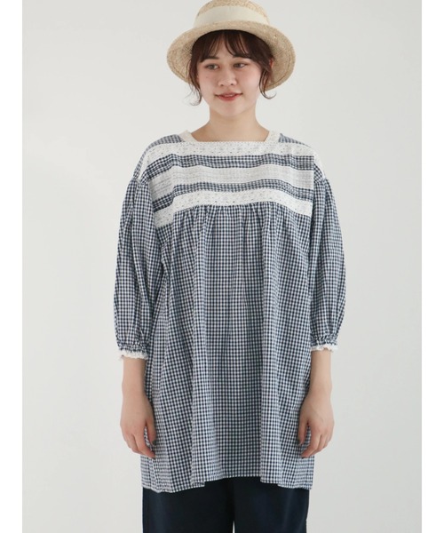 Samansa Mos2(サマンサ モスモス)の「レース×ピンタック Samansa Mos2(サマンサ モスモス)の「レース×ピンタック