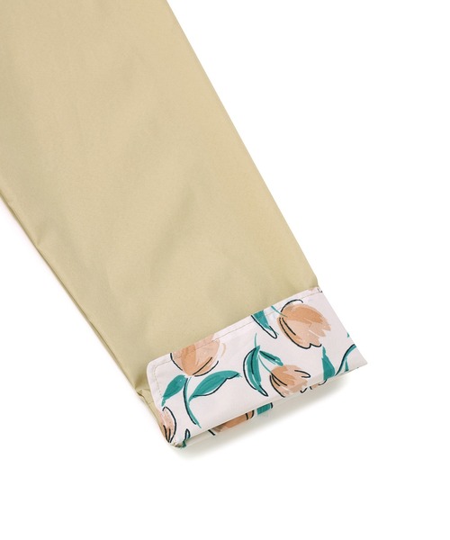 Wpc.（ダブリュピーシー）の「【一部店舗限定】【Wpc.】ラグランスリーブワークコート（レインコート/ポンチョ・レディース・ベージュ/ネイビー・FREE）」の6枚目の写真