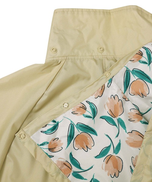 Wpc.（ダブリュピーシー）の「【一部店舗限定】【Wpc.】ラグランスリーブワークコート（レインコート/ポンチョ・レディース・ベージュ/ネイビー・FREE）」の10枚目の写真