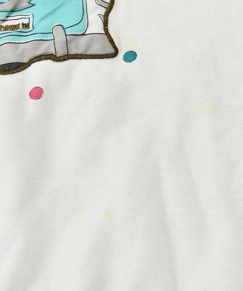 VINTAGE(ヴィンテージ)の「【ヴィンテージ古着】90s WINNING WAYS マルチプリント クルーネックスウェット(スウェット・メンズ・ホワイト・LARGE)」の6枚目の写真