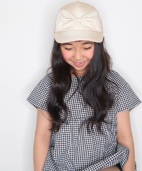 SHOO・LA・RUE(シューラルー)の「◆【110-140cm/親子リンク可能】フレンチリネンブレンド 後ろリボンブラウス(シャツ/ブラウス・キッズ・ホワイト/ブラック系1/パープル系・11/12/13/14)」の14枚目の写真
