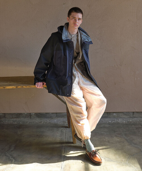 KAPTAIN SUNSHINE 23SS コットンシルク バンドカラーシャツ Kaptain Sunshine（キャプテン サンシャイン）の「KAPTAIN