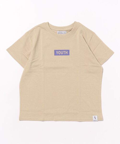 JUNKSOUL（ジャンクソウル）の「DEGRELATE/バリエーションTシャツ②(M4)（Tシャツ/カットソー・キッズ・ベージュ系その他/ブラック系その他/オレンジ/グリーン/ブラック/グリーン系その他/ネイビー/ライトブルー/ベージュ/ホワイト・120/140/150/160/130）」の4枚目の写真