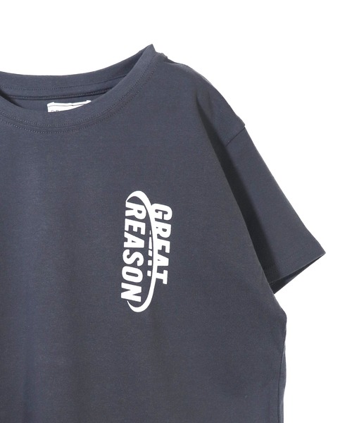 JUNKSOUL（ジャンクソウル）の「DEGRELATE/バリエーションTシャツ②(M4)（Tシャツ/カットソー・キッズ・ベージュ系その他/ブラック系その他/オレンジ/グリーン/ブラック/グリーン系その他/ネイビー/ライトブルー/ベージュ/ホワイト・120/140/150/160/130）」の22枚目の写真