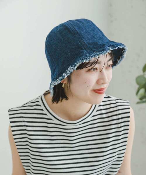 ITEMS URBANRESEARCH(アイテムズ アーバンリサーチ)の「フリンジチューリップHAT(ハット・レディース・アイボリー/その他1/キャメル/ブラック・-)」の8枚目の写真