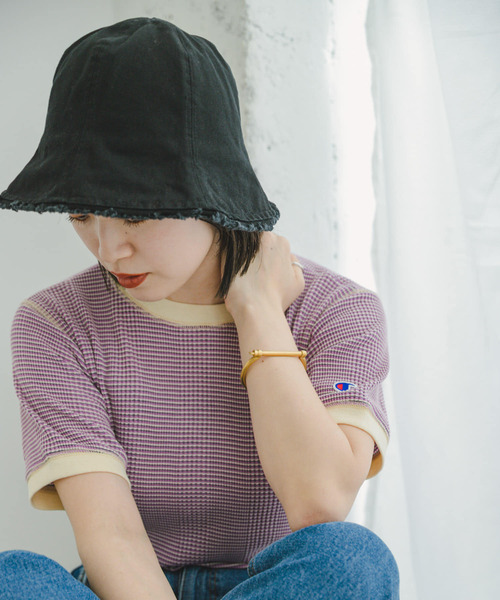 ITEMS URBANRESEARCH(アイテムズ アーバンリサーチ)の「フリンジチューリップHAT(ハット・レディース・アイボリー/その他1/キャメル/ブラック・-)」の10枚目の写真