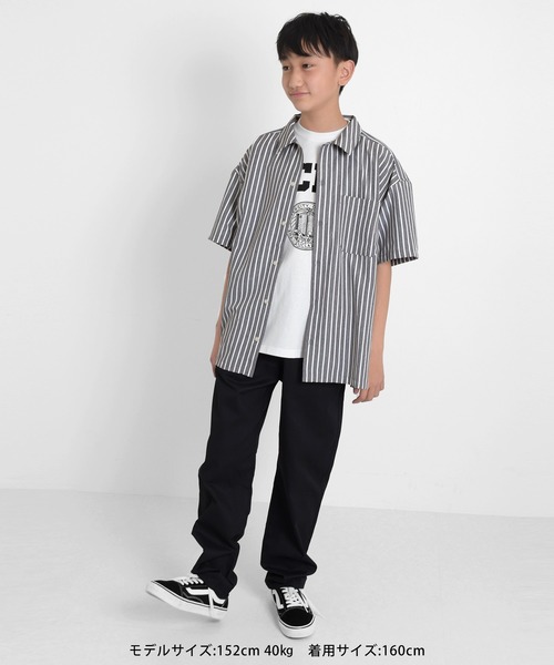 GLAZOS(グラソス)の「【UCLA】フロントカレッジロゴプリント半袖Tシャツ(Tシャツ/カットソー・キッズ・ブラック/グレー/ネイビー/ホワイト・140cm/150cm/160cm/170cm)」の18枚目の写真