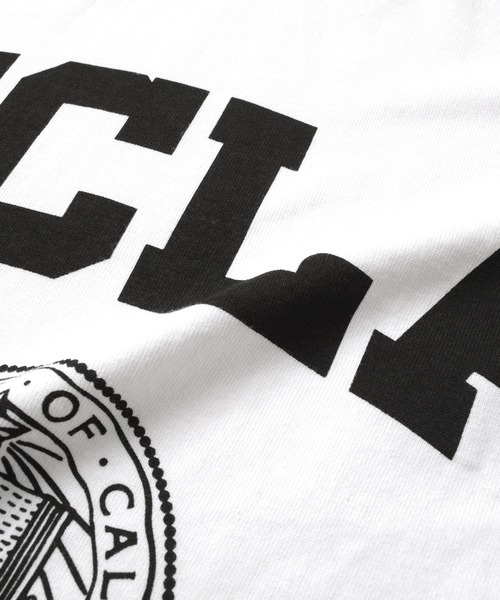 GLAZOS(グラソス)の「【UCLA】フロントカレッジロゴプリント半袖Tシャツ(Tシャツ/カットソー・キッズ・ブラック/グレー/ネイビー/ホワイト・140cm/150cm/160cm/170cm)」の7枚目の写真