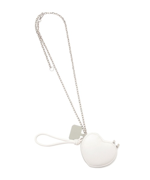 VIS(ビス)の「【6色展開】ハートポーチスマホショルダーバッグ(ショルダーバッグ・レディース・ダークラベンダー/レッド/ピンク/サックスブルー/ホワイト/ブラック・FREE)」の21枚目の写真