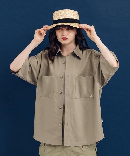 MUHET（ミュエータ）の「カンカン帽（ハット・レディース・ナチュラル・FREE）」の2枚目の写真