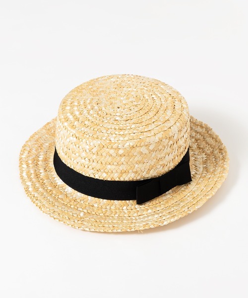 MUHET（ミュエータ）の「カンカン帽（ハット・レディース・ナチュラル・FREE）」の17枚目の写真