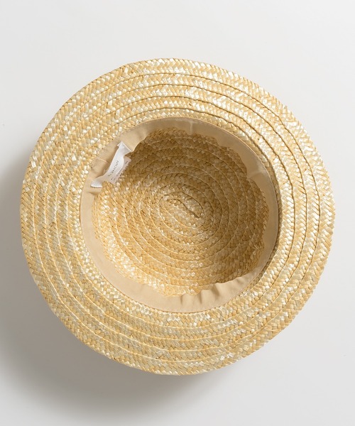 MUHET（ミュエータ）の「カンカン帽（ハット・レディース・ナチュラル・FREE）」の10枚目の写真