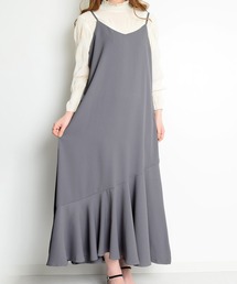 Flowering Korea（フラワーリングコリア）の「きれいめVネックキャミワンピース（ワンピース）」