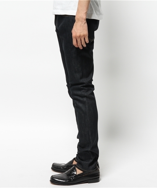 Lui's（ルイス）の「lideal(リディアル) スリムデニムパンツ（デニムパンツ・メンズ・インディゴブルー・34/32/30/28）」の2枚目の写真