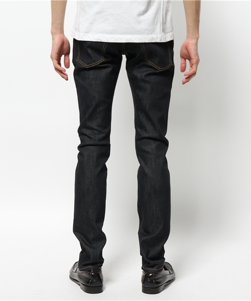 Lui's（ルイス）の「lideal(リディアル) スリムデニムパンツ（デニムパンツ・メンズ・インディゴブルー・34/32/30/28）」の3枚目の写真