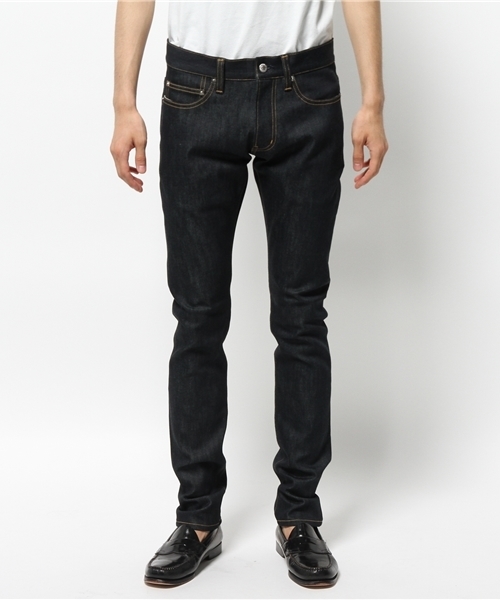 Lui's（ルイス）の「lideal(リディアル) スリムデニムパンツ（デニムパンツ・メンズ・インディゴブルー・34/32/30/28）」の4枚目の写真